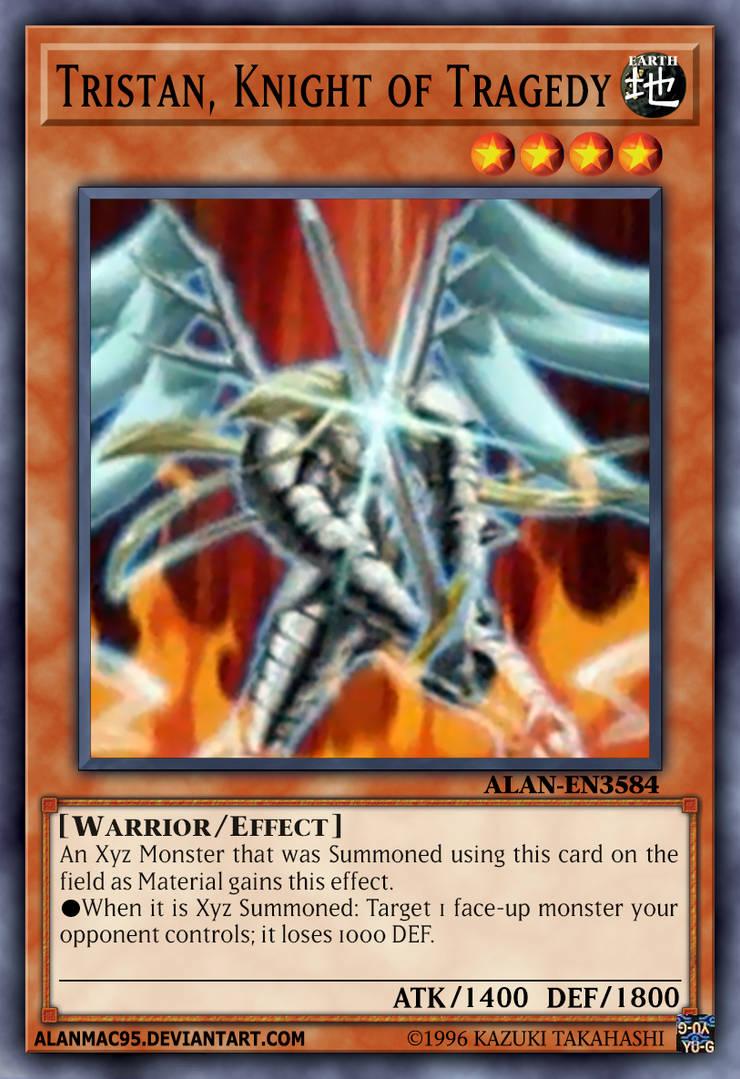 yugioh tristan cards Yu-Gi-Oh! Deck Recipe Details