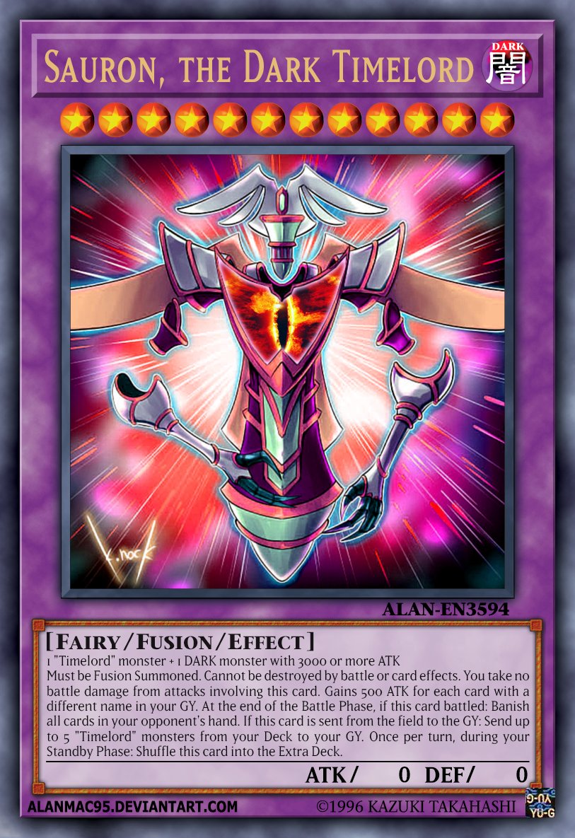 timelord deck yugioh Why don't some timelord cards apply damage effects?