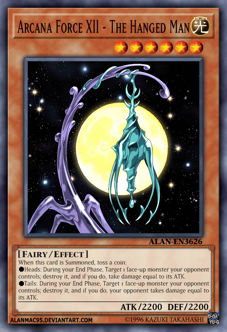 arcana cards yugioh Suda-AE083 Force I Toss a coin Yugioh Arcana Force VII -