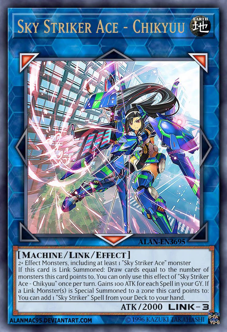 Sky Striker Ace Chikyuu by AlanMac95 on DeviantArt