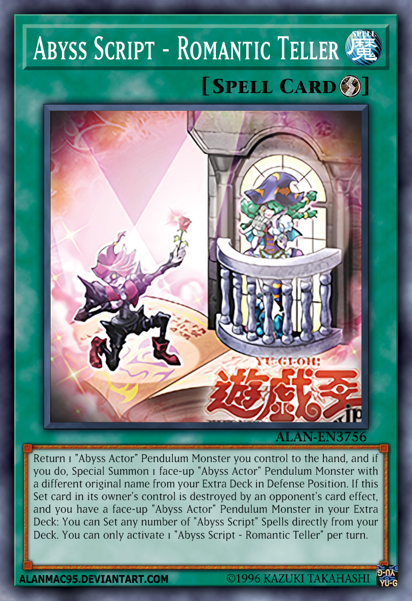 Abyss Script - Romantic Teller by AlanMac95 on DeviantArt