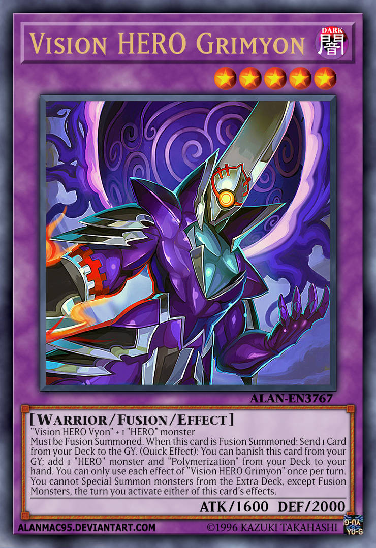 yugioh vision hero cards Yugioh Vision HERO Deck - Adoration Trinity Faris Malicious Increase Elemental