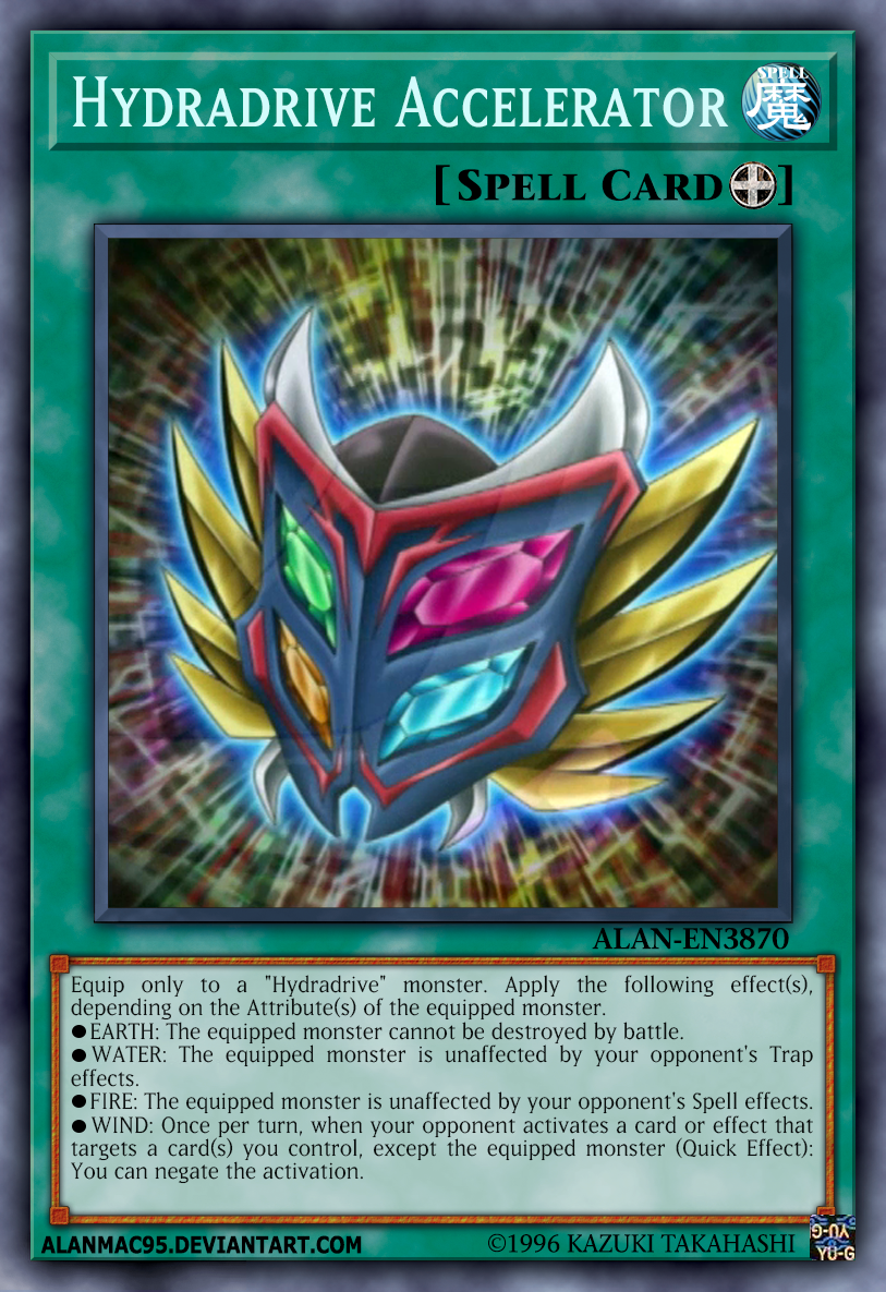 yugioh hydradrive cards YuGiOh! Duels Of Fans Hydradrive Accelerator by AlanMac95 on