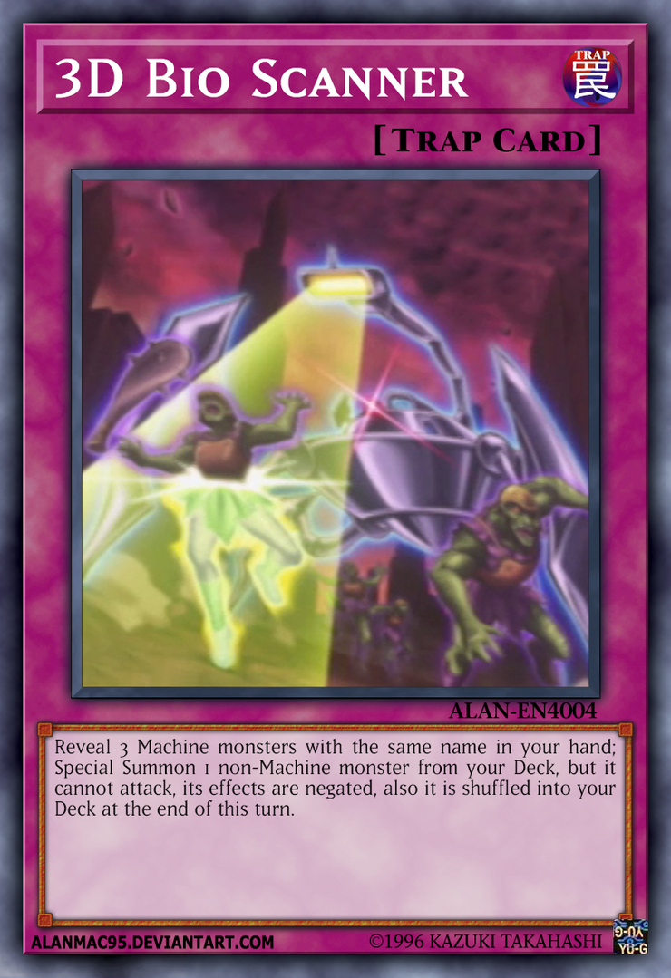 yugioh deck scanner Complete Custom for Yu-Gi-Oh! VRAINS 3D Bio Scanner by AlanMac95