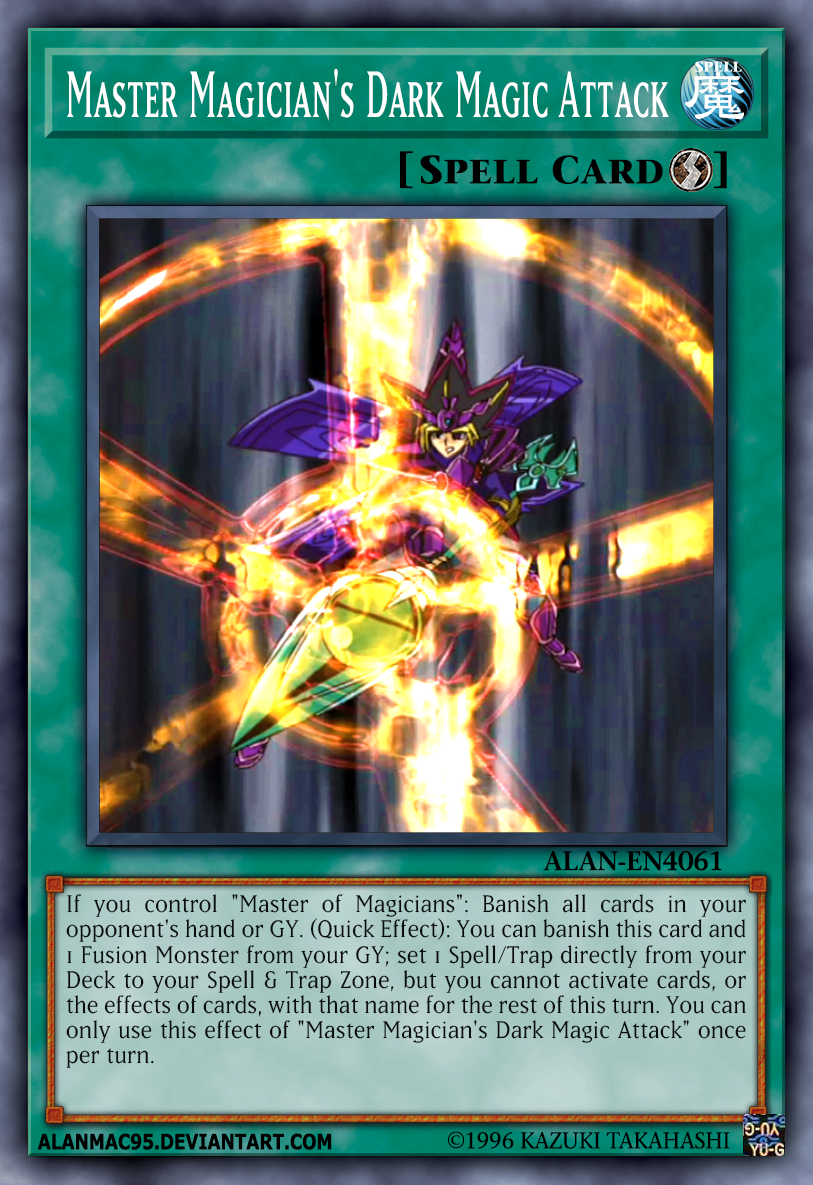 dark magic master yugioh card Magician The Knight of Dragon - BLMR-EN001 - Secret Rare This cards name becomes Dark Magician while in the Monster Zone Yugioh! Custom Dark Magician Deck