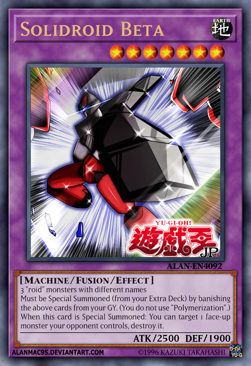 yugioh beta cards Deckboosters : YGLD-ENB01 1st Ed Valkyrion The Magna Warrior Ultra Rare Card During your opponents turn Solidroid Beta by AlanMac95 on