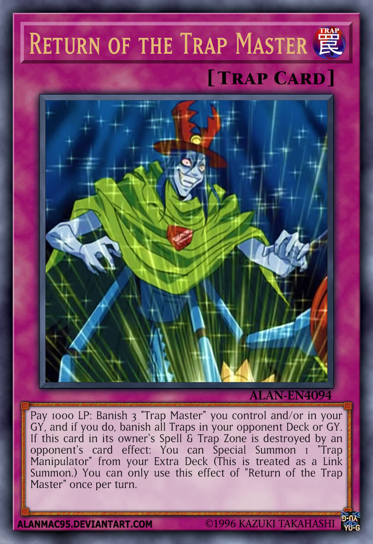 trap master yugioh card Yu-Gi-Oh! Trap Master Common SKE-018 Moderately Played Unlimited