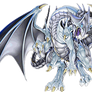 Azure-Eyes Silver Dragon [Render]