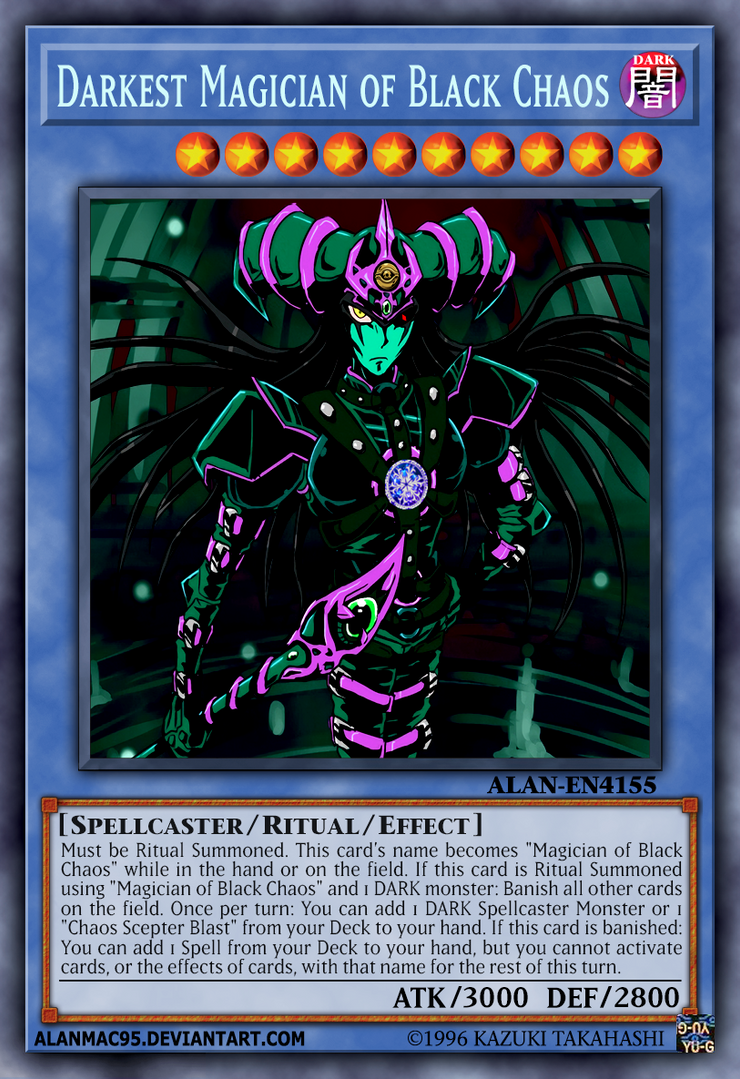 Darkest Magician of Black Chaos by AlanMac95 on DeviantArt