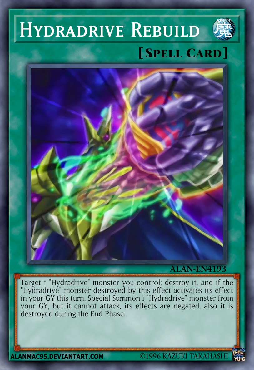 yugioh hydradrive deck Bohman - Incarnation Hydradrive Rebuild by AlanMac95 on