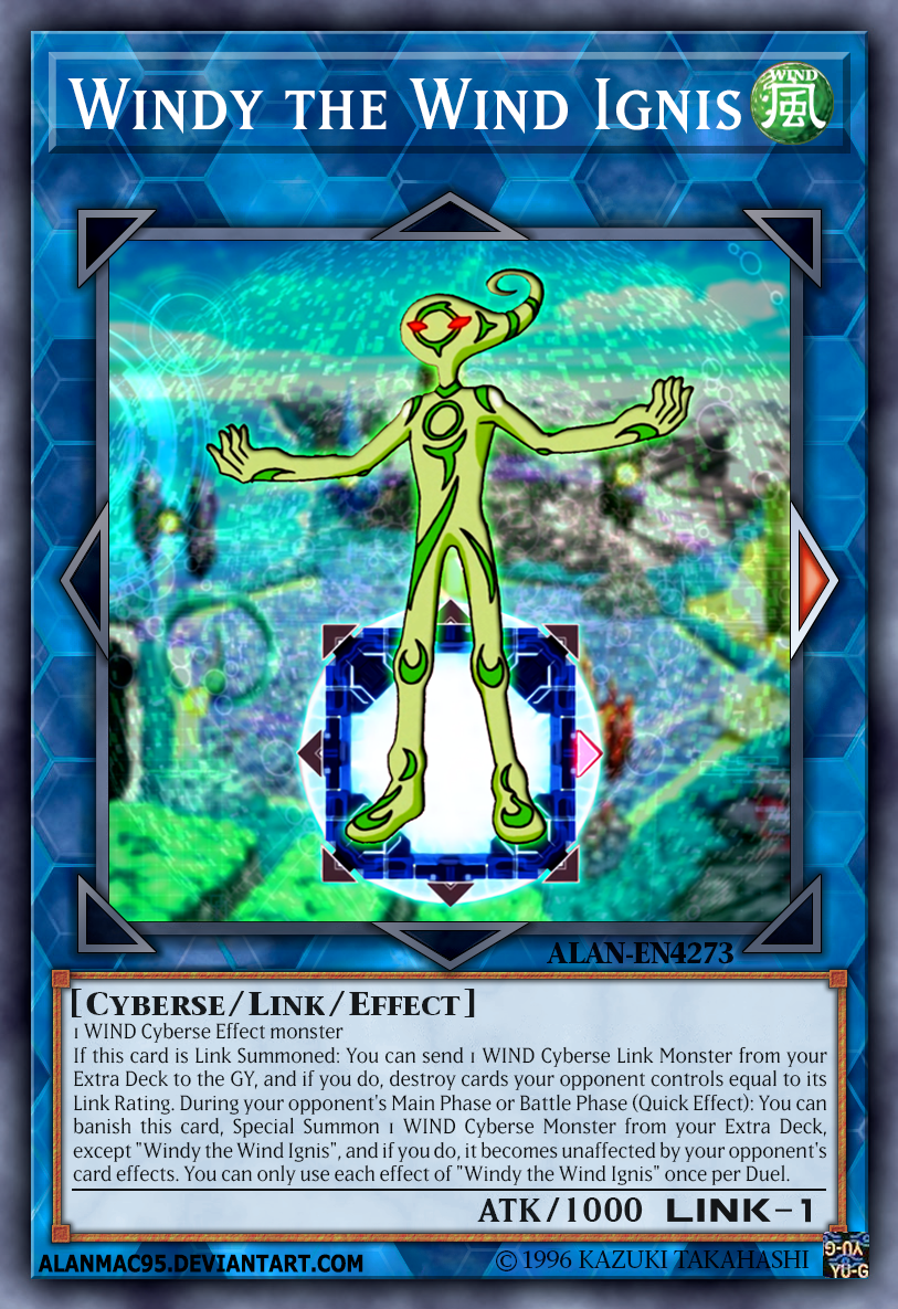 yugioh windy deck Windy the Wind Ignis by AlanMac95 on DeviantArt