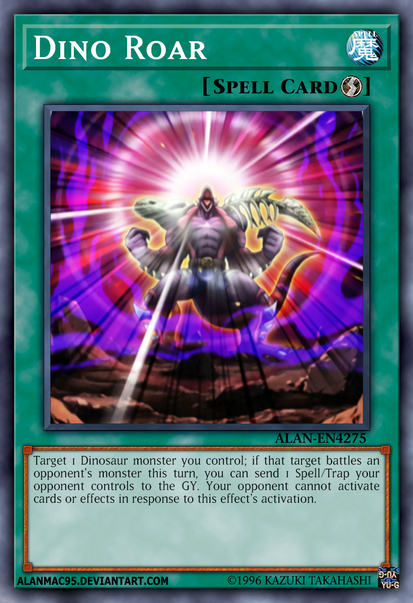 yugioh dinosaur spell cards Pojo's Yu-Gi-Oh! Card of the Day