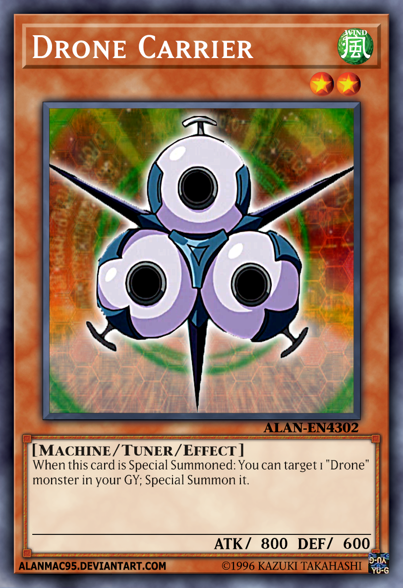 yugioh drone cards Spyral Gear - TDIL Rare - 1st ed During either players turn Drone Carrier by AlanMac95 on