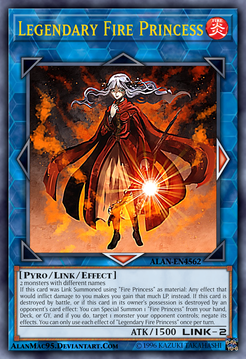 fire princess yugioh card Yu-Gi-Oh! - Fire Princess (LON-034) - Labyrinth of Nightmare - 1st Edition