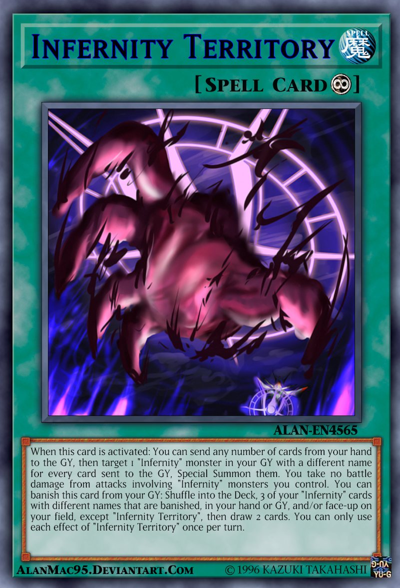 infernity cards yugioh Yu-Gi-Oh! - Destroyer (TSHD-EN098) - The Shining Darkness - Unlimited Edition Originally released June 2010 Infernity Zero Card Profile :