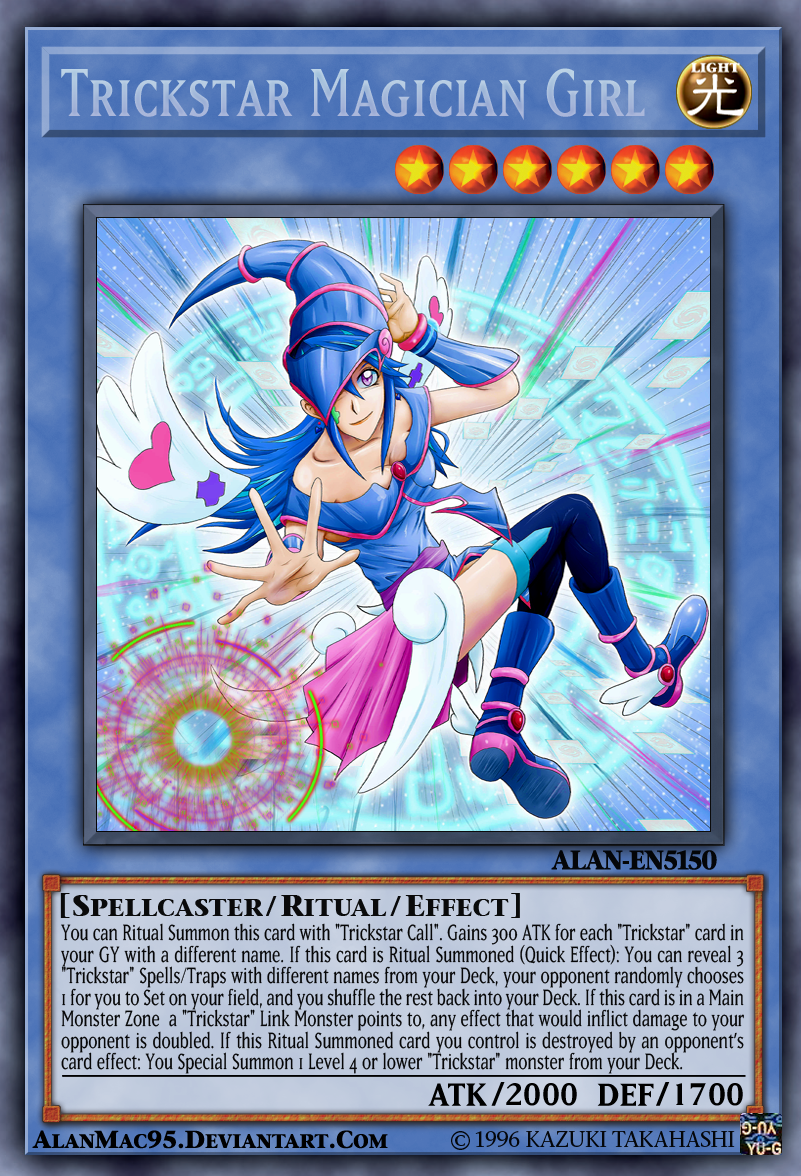 trickstar cards yugioh Yu-Gi-Oh! - Reincarnation - BLRR-EN105 - Secret Rare - 1st Edition An individual card from the Yu Trickstar Magician Girl by AlanMac95