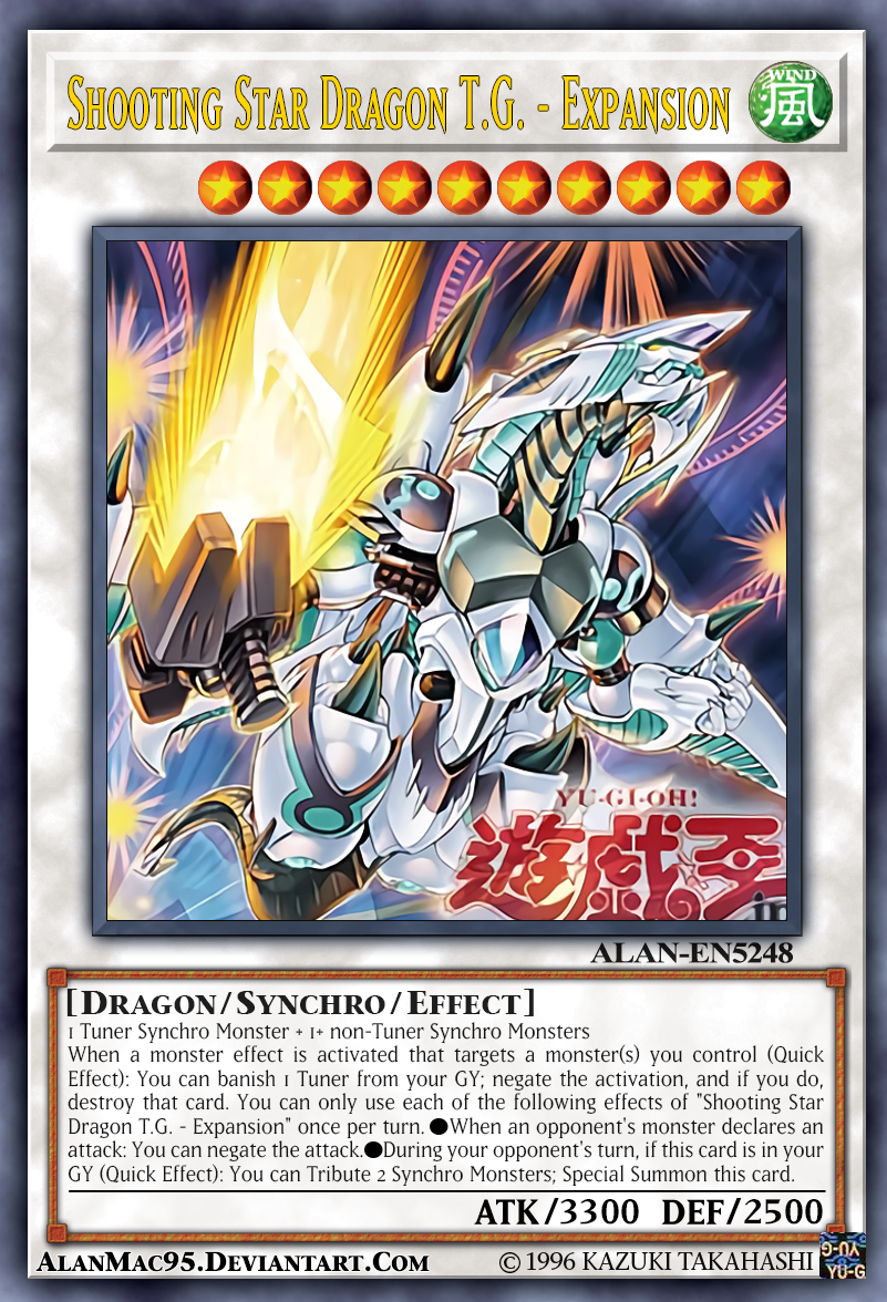 Shooting Star Dragon T G Expansion By Alanmac95 On Deviantart