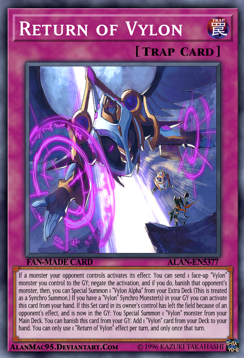 yugioh vylon cards Yu-Gi-Oh! Wiki player and collector. My Vylon Yugioh Deck Profile