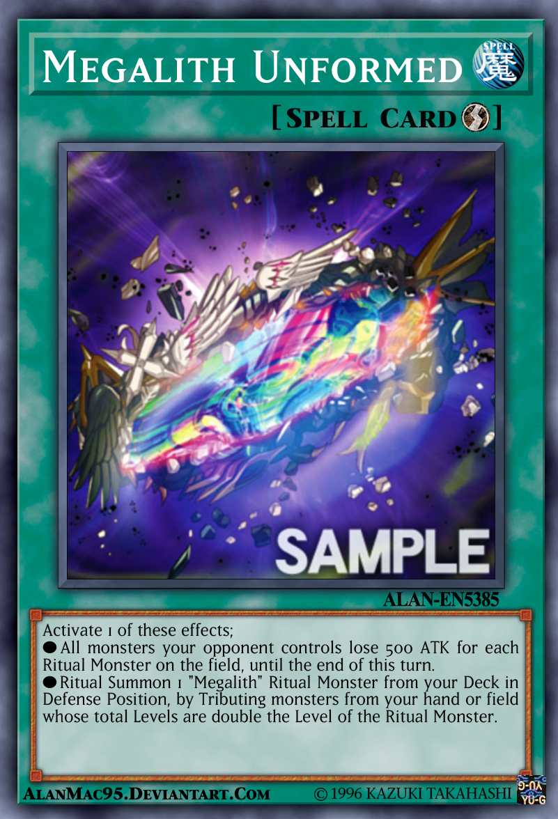 megalith deck yugioh Phul - ROTD-EN036 - Common may be 1st or Unlimited Edition Megalith Anastasis - Doom of