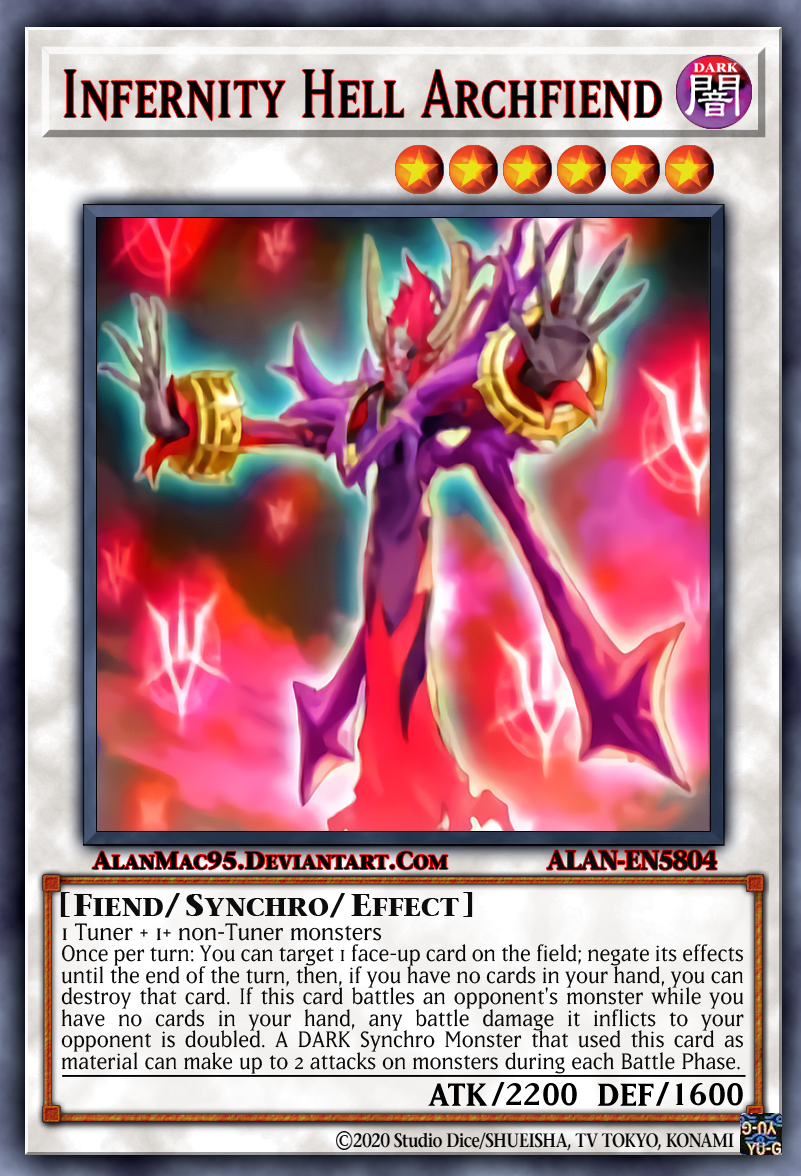 Infernity Hell Archfiend by AlanMac95 on DeviantArt Infernity Hell Archfiend by AlanMac95 on DeviantArt