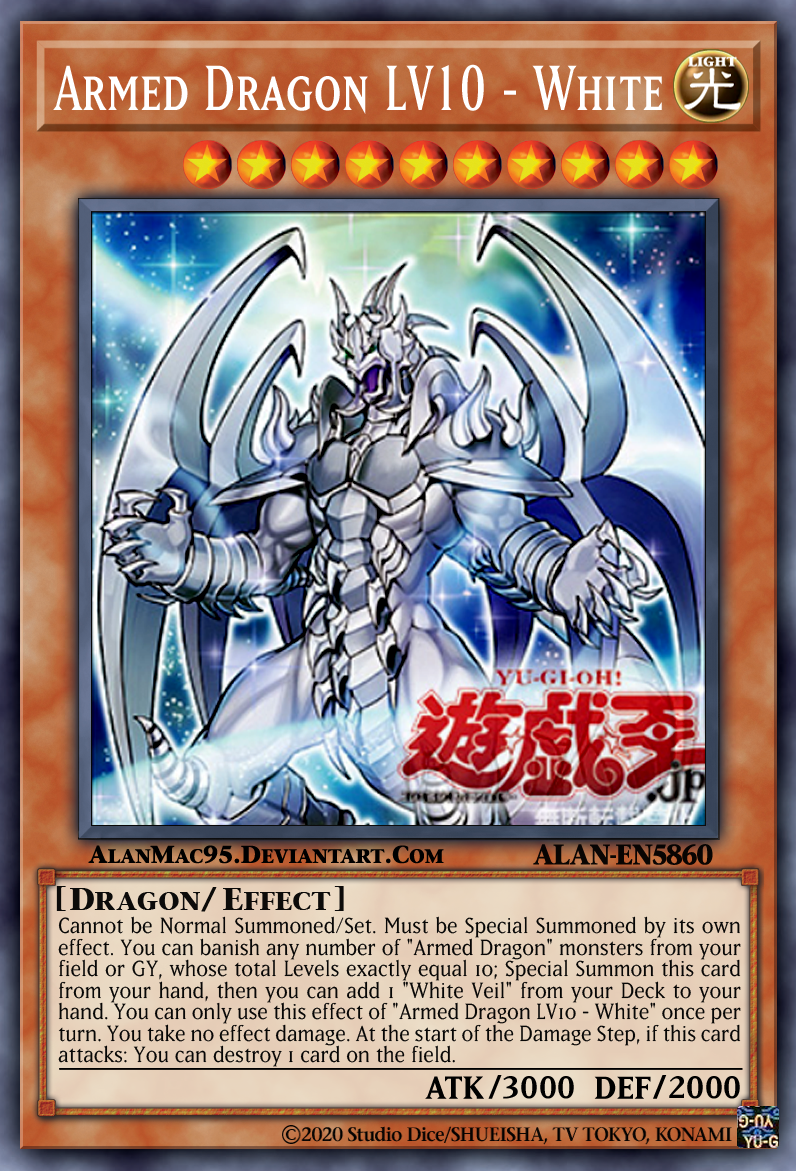 Armed Dragon Thunder LV10, Card Details