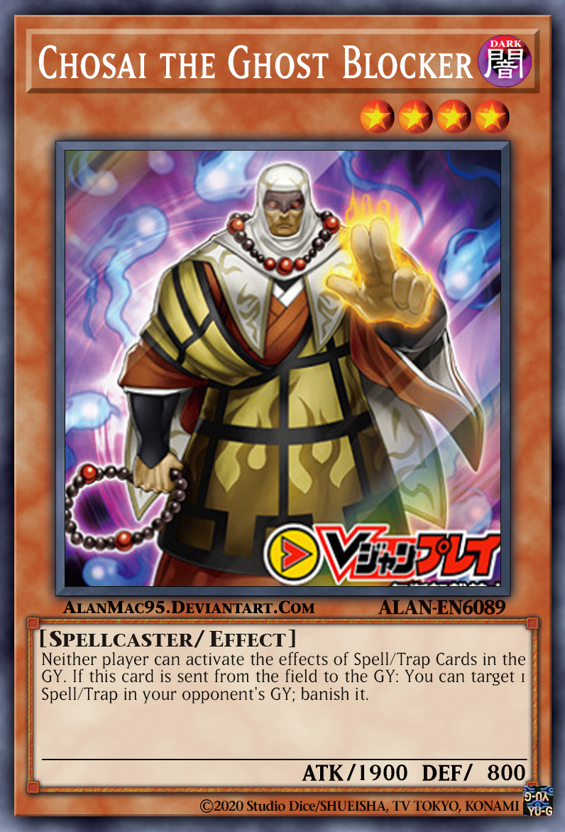 Chosai the Ghost Blocker by AlanMac95 on DeviantArt Chosai the Ghost Blocker by AlanMac95 on DeviantArt