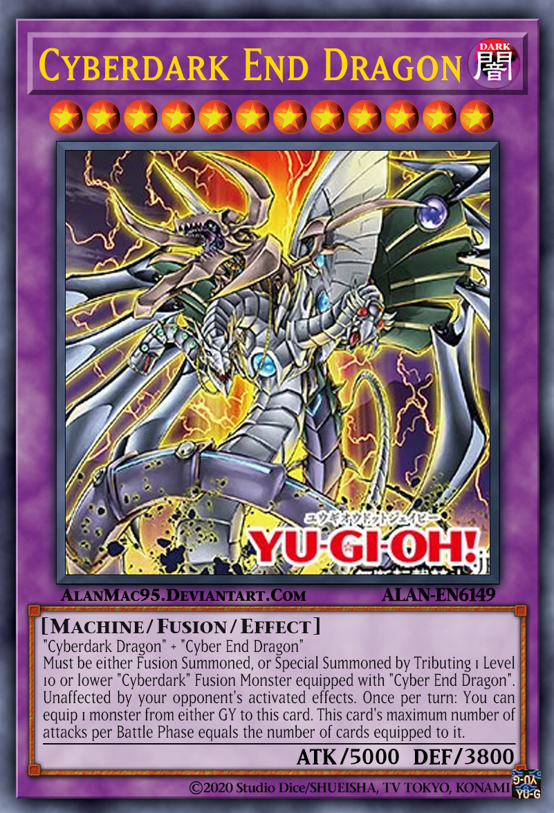 dark end dragon yugioh card Yu-Gi-Oh! - (JUMP-EN044) - Shonen Jump Magazine Promos - Promo Edition Dragon/Synchro/Effect Cyberdark End Dragon" requires 7