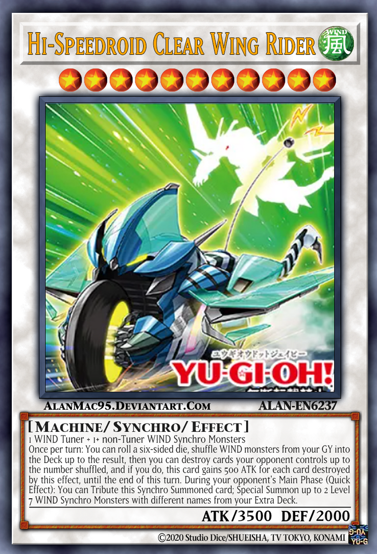 Hi-Speedroid Clear Wing Rider by AlanMac95 on DeviantArt