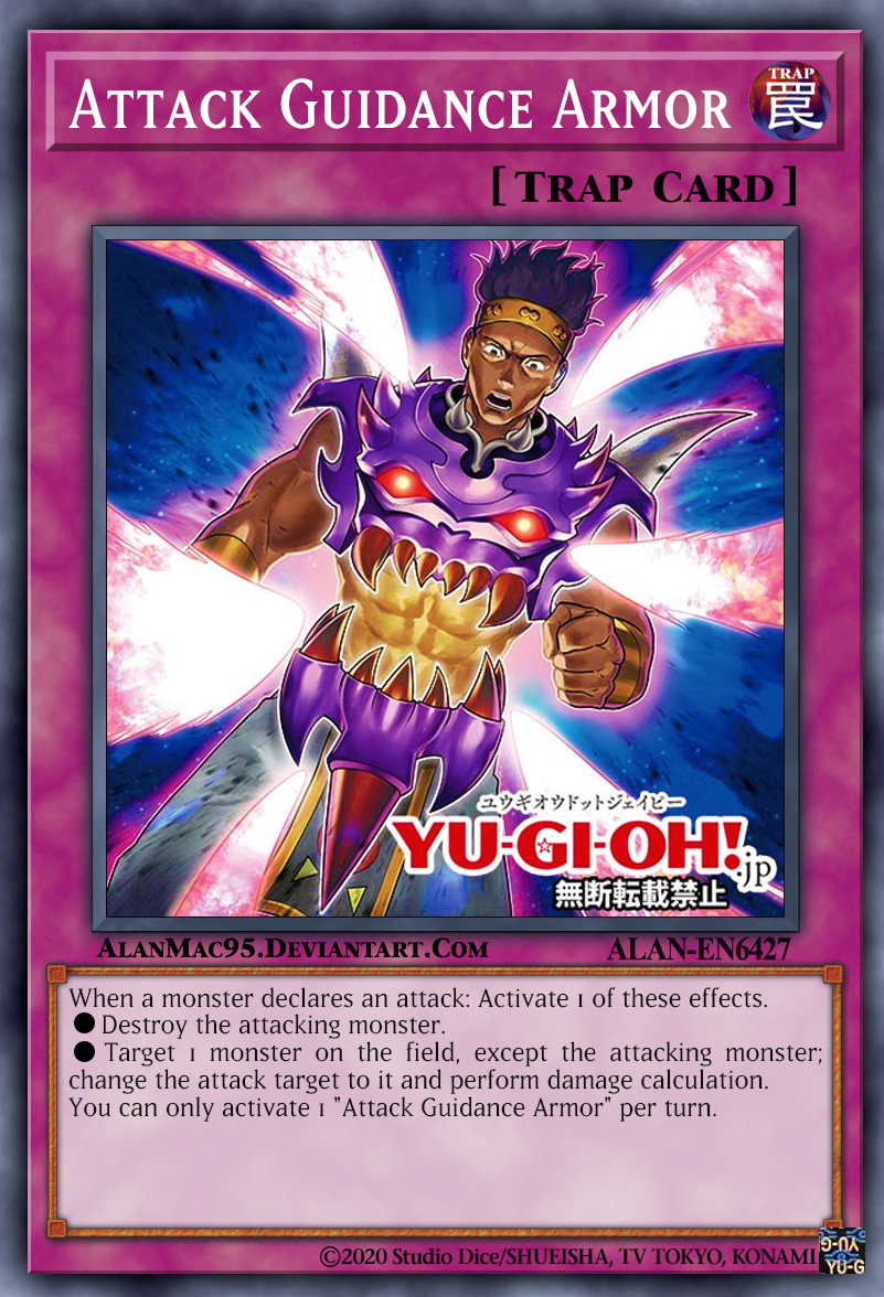 yugioh cards that redirect attacks Are attack redirects activated effects? Attack Guidance Armor by AlanMac95