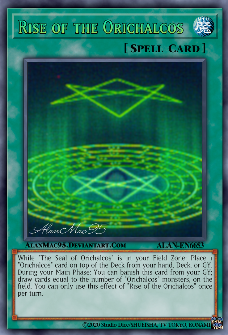 yugioh seal of orichalcos deck The (Holographic) trading and collectible card game (TCG/CCG) Rise of the Orichalcos by