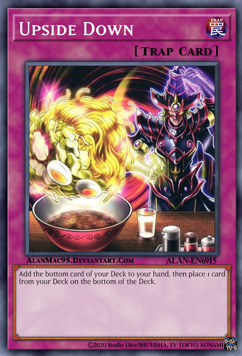 yugioh upside down card Orica - 5D's Duelist Toolbox (5DS3) WEIRD Yugioh card literally turns