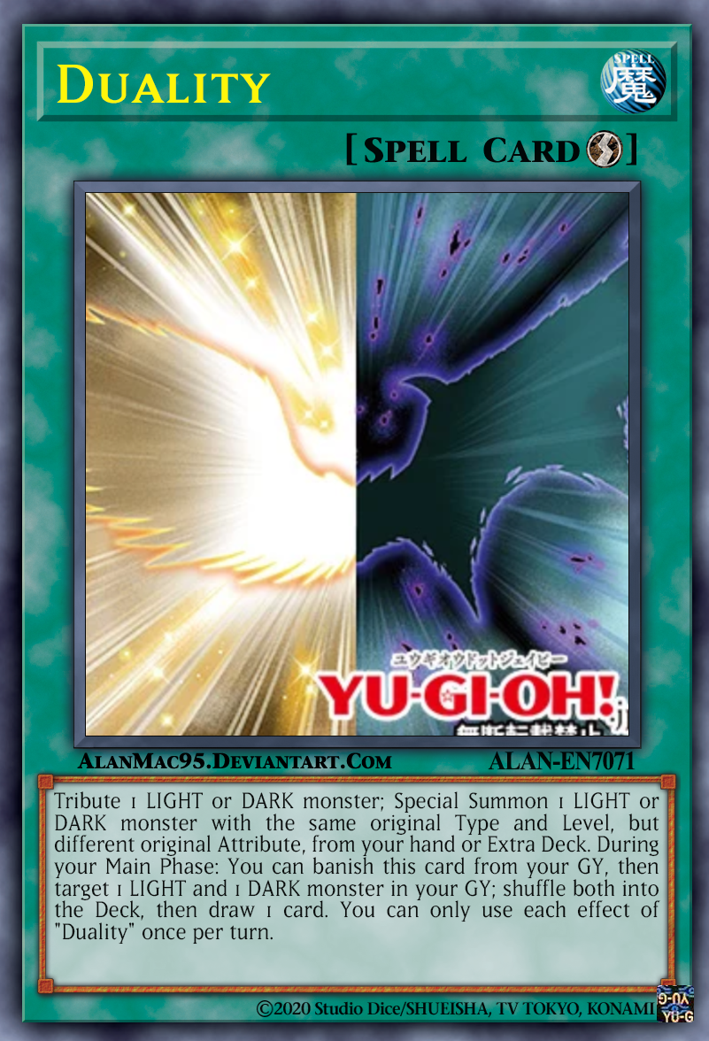 Duality by AlanMac95 on DeviantArt