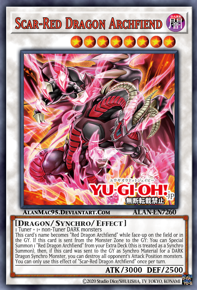 Scar-Red Dragon Archfiend by AlanMac95 on DeviantArt