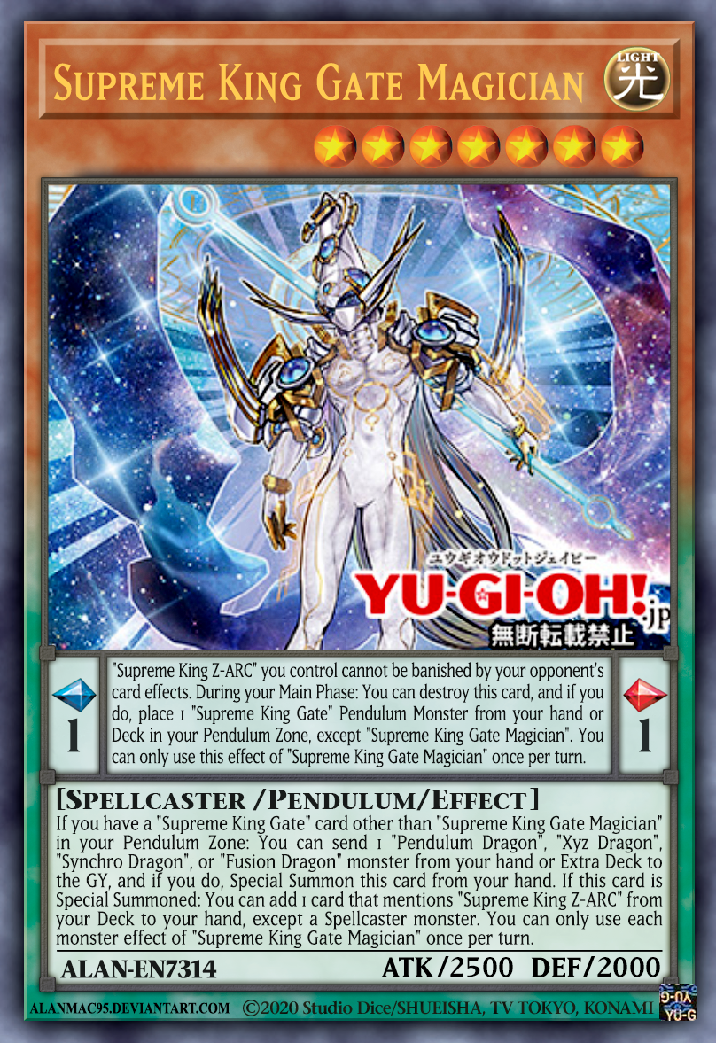 Supreme King Gate Magician by AlanMac95 on DeviantArt