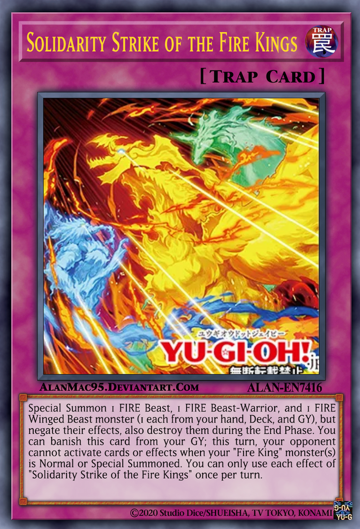 solidarity yugioh card - Ancient Prophecy Continuous Spell Card Number RespectYGO - Solidarity (Yummy Ver.)