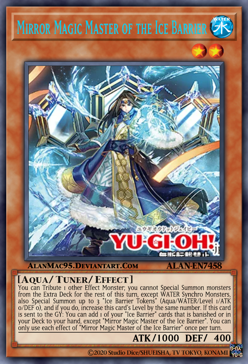 Mirror Magic Master of the Ice Barrier by AlanMac95 on DeviantArt