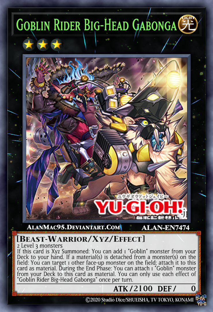 Goblin Rider Big-Head Gabonga by AlanMac95 on DeviantArt