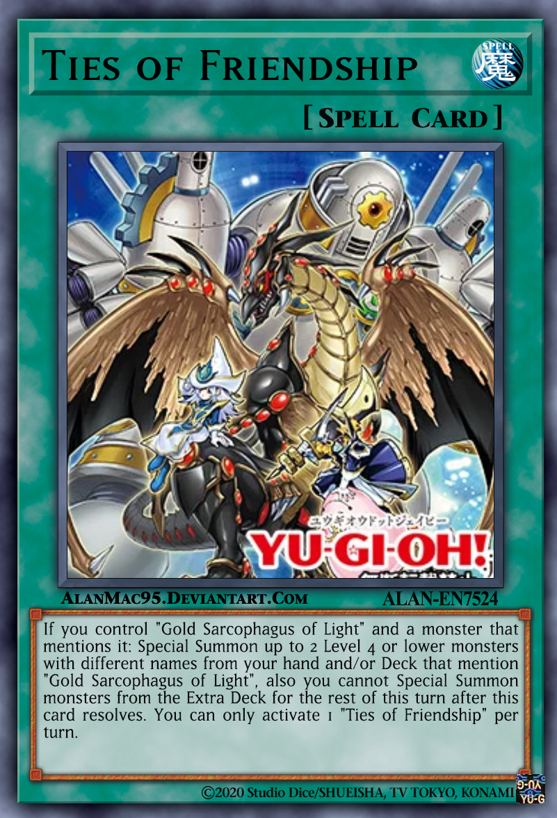 yugioh ties of friendship card by SnowCoveredPlains on DeviantArt Ties of the Brethren -
