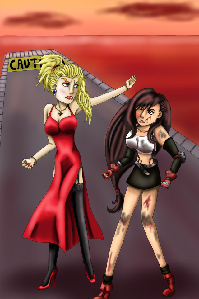 Scarlet VS Tifa