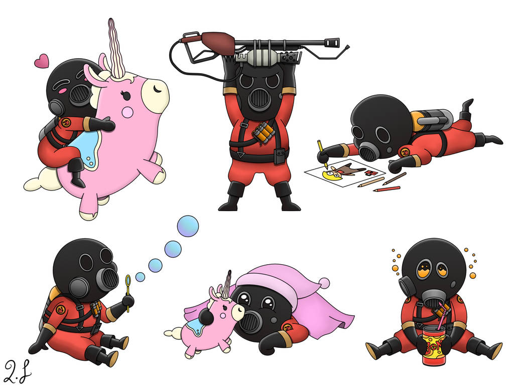 Mini Pyro by MoonDancingZigi on DeviantArt