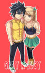 [Fairy Tail] Gray x Lucy by Biby-24k