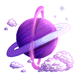 [PixelArt] Purple Planet F2U!