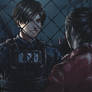 [Resident Evil 2] Leon and Claire