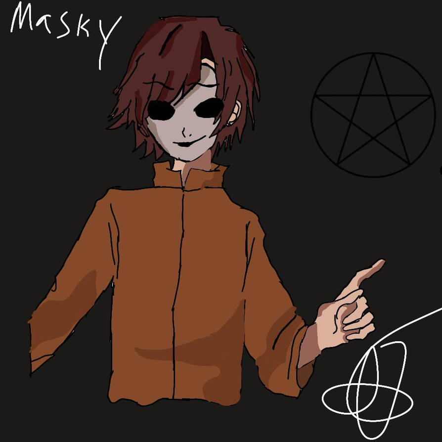 Masky Back View Masky by MakinSonic on DeviantArt