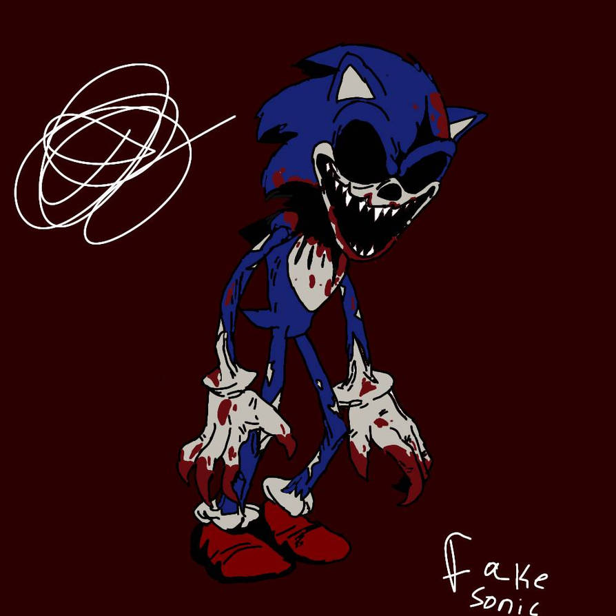Faker Sonic by MakinSonic on DeviantArt