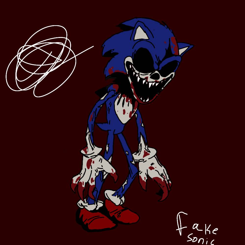 Faker Sonic by MakinSonic on DeviantArt