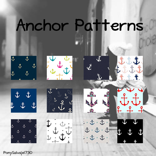 Anchor Patterns by ponysalvaje1730