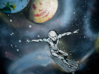 Silver Surfer Close Up