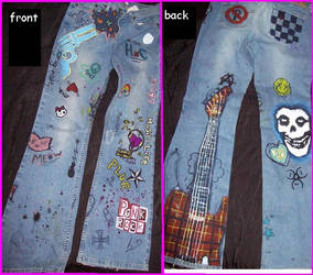 Modified Blue Jeans_punky