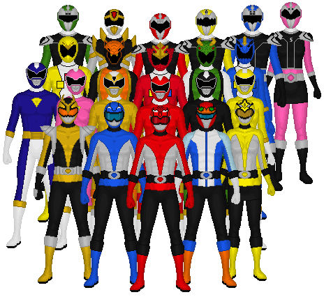 teams super sentai by gao-Accel on DeviantArt